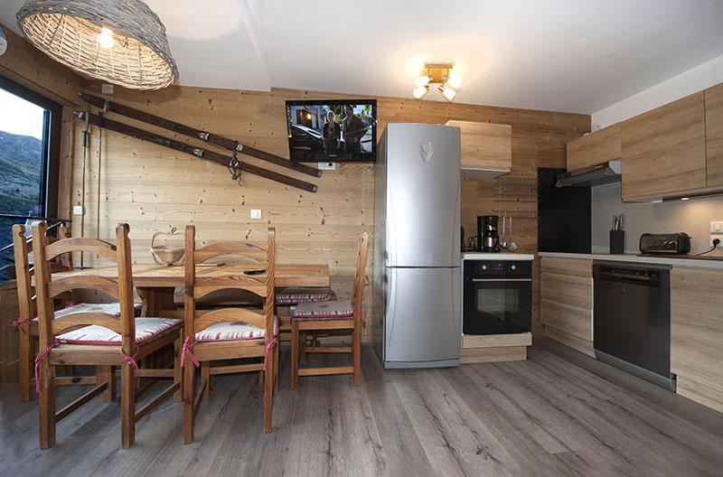 Rent in ski resort 3 room apartment 8 people (4344) - Résidence la Biellaz - Les Menuires