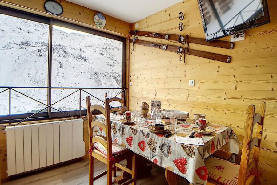 Ski verhuur Appartement 3 kamers 8 personen (4344) - Résidence la Biellaz - Les Menuires - Woonkamer