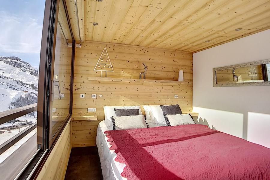 Location au ski Appartement 3 pièces cabine 8 personnes (61) - Résidence la Biellaz - Les Menuires - Chambre