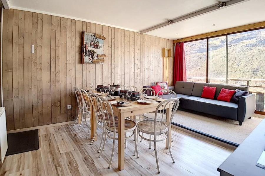 Ski verhuur Appartement 4 kamers 8 personen (45) - Résidence la Biellaz - Les Menuires - Woonkamer