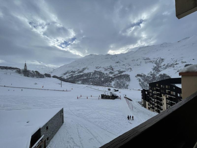 Аренда на лыжном курорте Квартира студия со спальней для 3 чел. (608) - Résidence la Grande Masse - Les Menuires - зимой под открытым небом