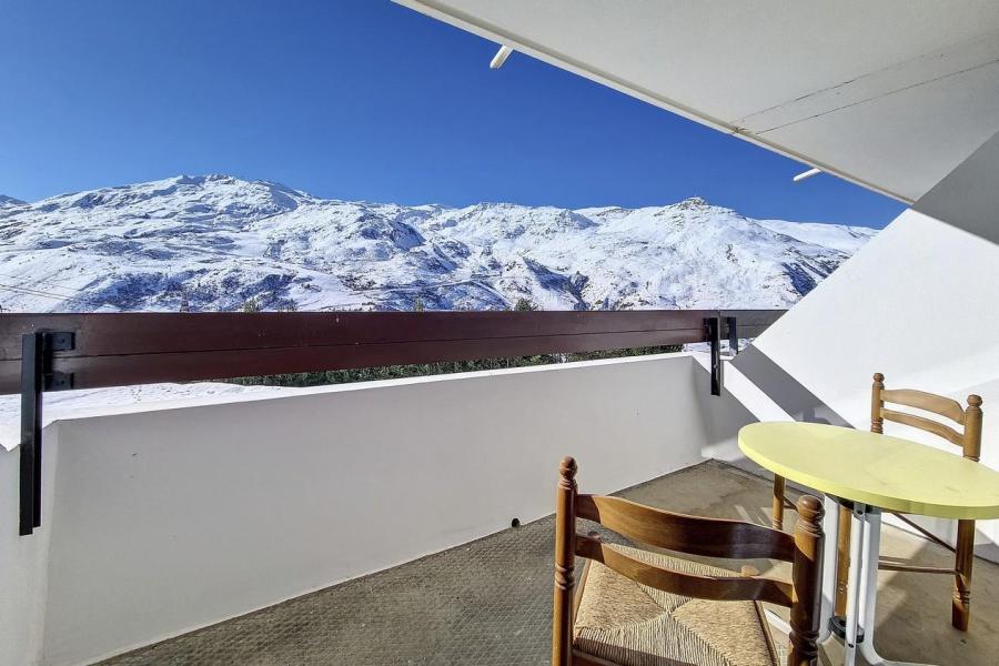 Rent in ski resort 2 room apartment 5 people (314) - Résidence la Tougnette - Les Menuires - Balcony