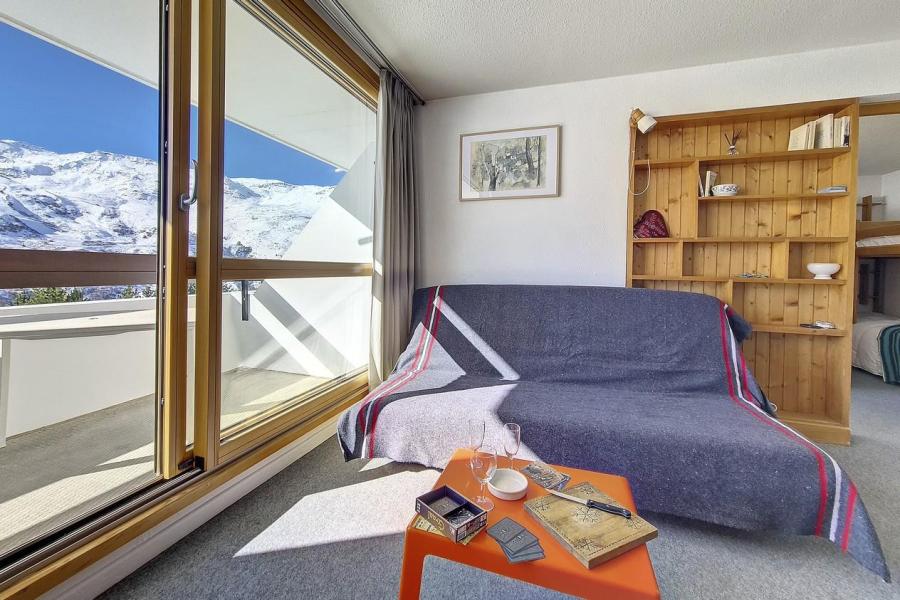 Rent in ski resort 2 room apartment 5 people (314) - Résidence la Tougnette - Les Menuires - Living room