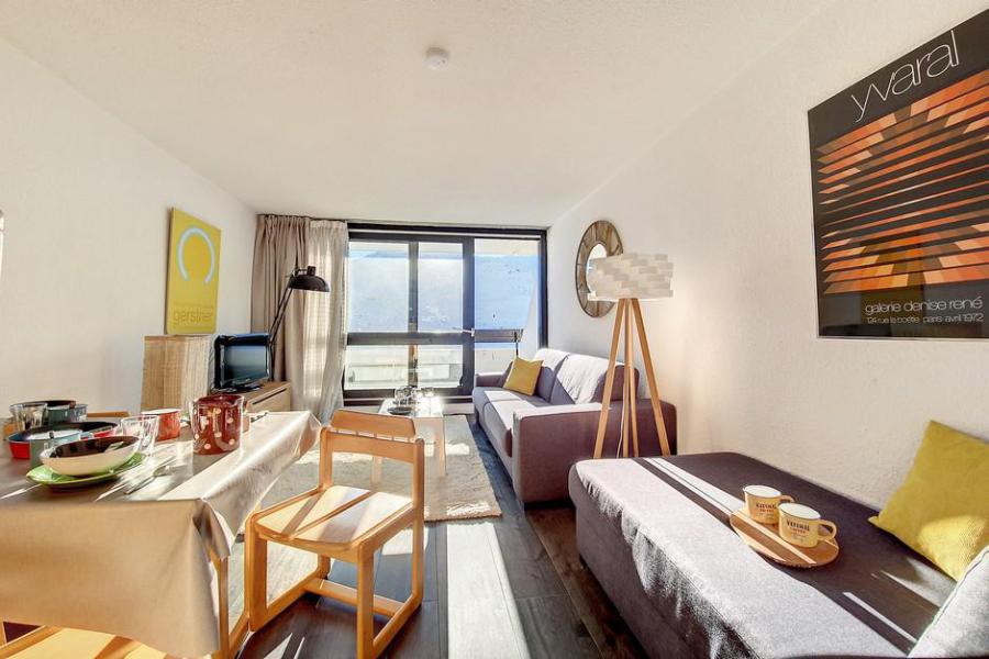 Rent in ski resort 2 room apartment 6 people (1416) - Résidence la Tougnette - Les Menuires - Living room