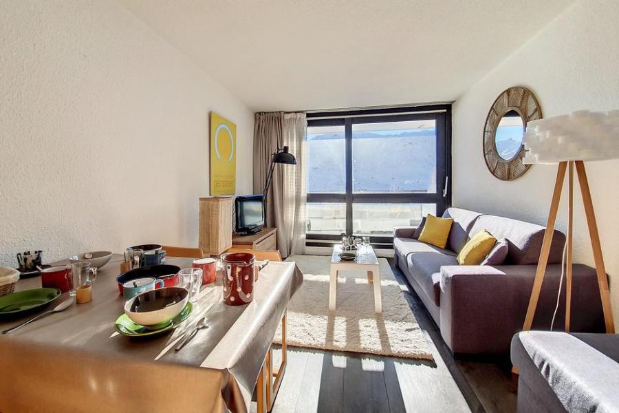 Rent in ski resort 2 room apartment 6 people (1416) - Résidence la Tougnette - Les Menuires - Living room
