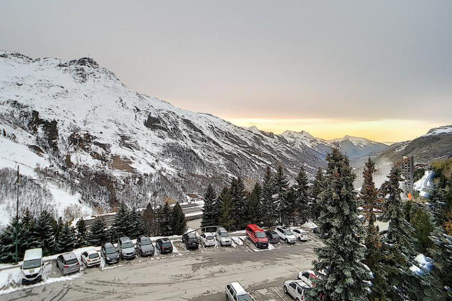 Location au ski Studio 2 personnes (31) - Résidence la Vanoise - Les Menuires - Extérieur hiver