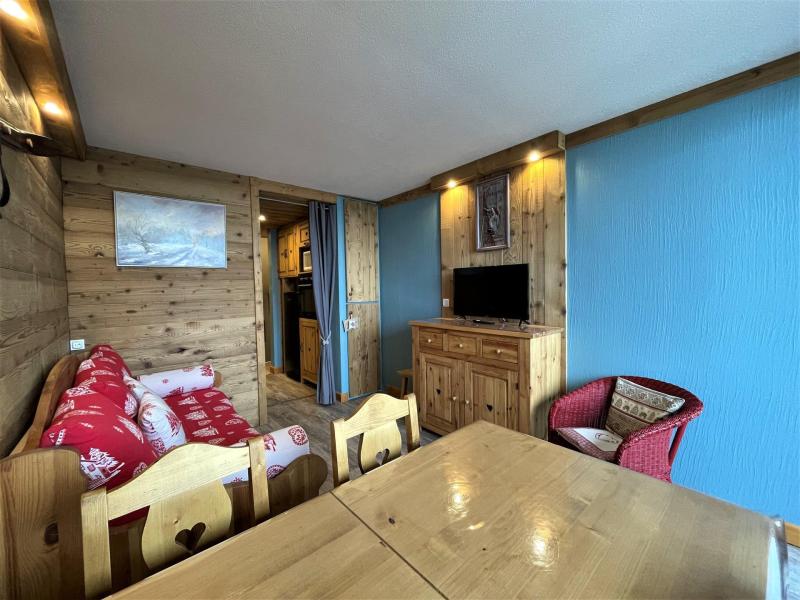 Ski verhuur Appartement duplex 2 kamers 5 personen (32) - Résidence Lauzes - Les Menuires - Woonkamer