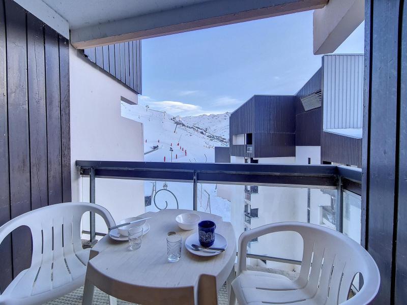 Аренда на лыжном курорте Квартира студия для 3 чел. (24) - Résidence le Génépi - Les Menuires