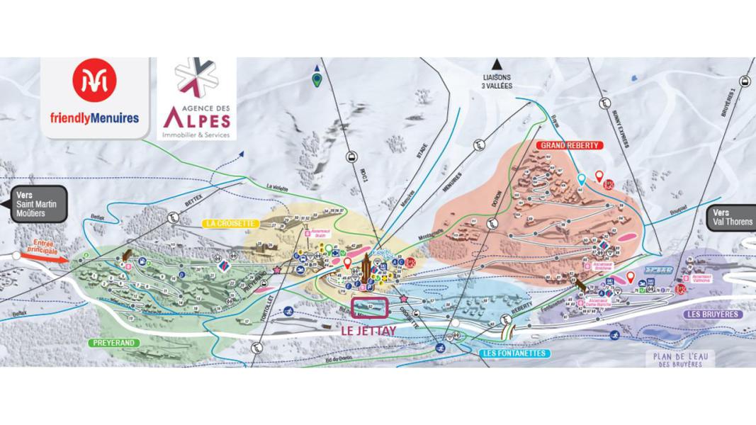 Location au ski Résidence le Jettay - Les Menuires