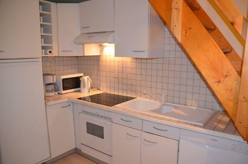 Location au ski Appartement 2 pièces mezzanine 6 personnes (C130) - Résidence le Jettay - Les Menuires - Kitchenette