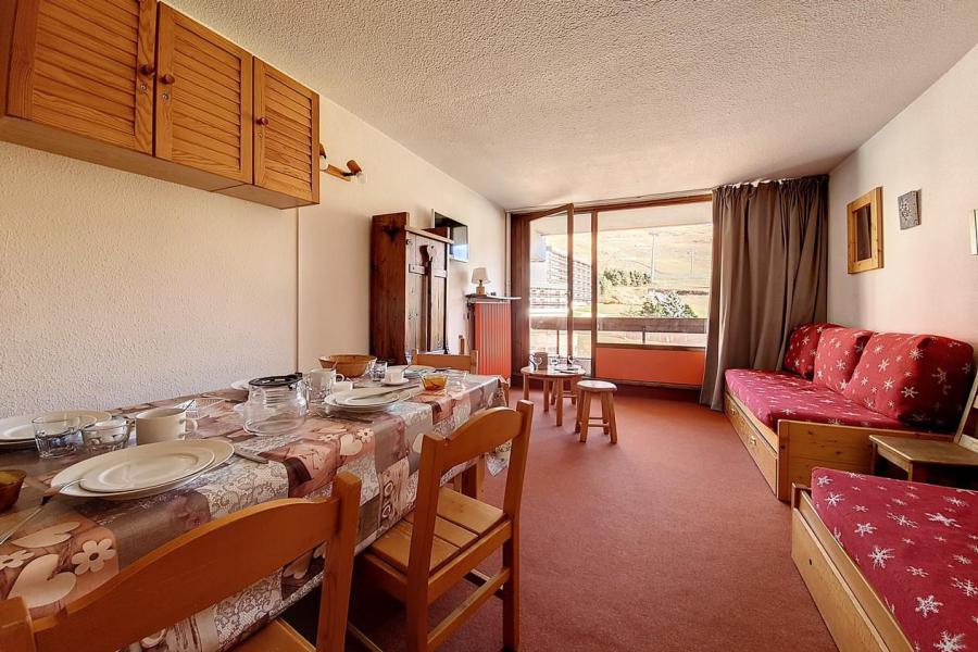Skiverleih 2-Zimmer-Appartment für 5 Personen (212) - Résidence le Lac du Lou - Les Menuires - Wohnzimmer