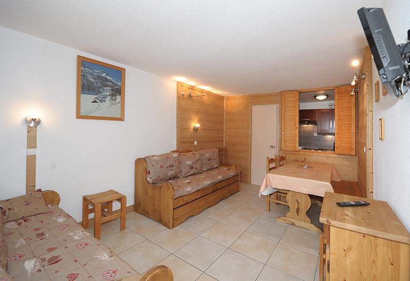 Rent in ski resort 2 room apartment 5 people (LC0112) - Résidence le Lac du Lou - Les Menuires - Inside
