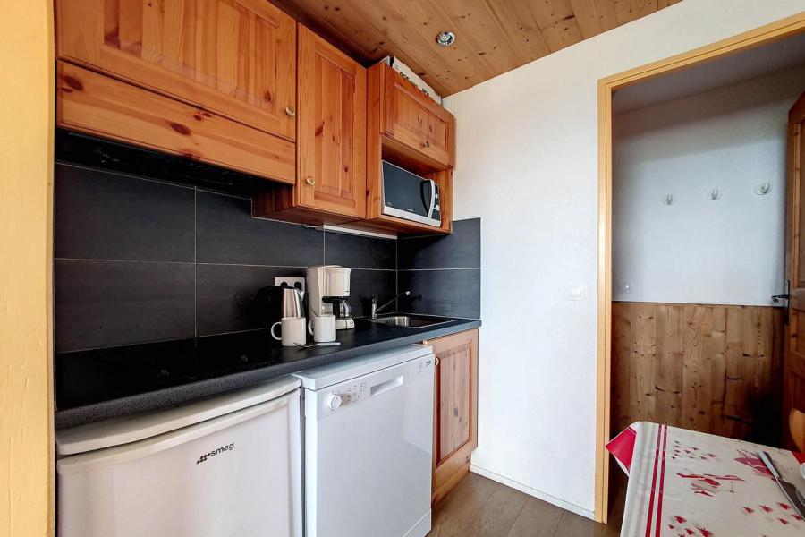 Rent in ski resort 2 room apartment 4 people (218) - Résidence le Median - Les Menuires - Kitchen