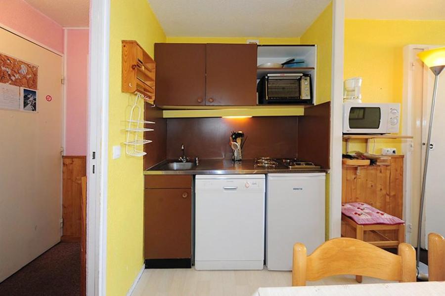 Skiverleih 2-Zimmer-Appartment für 4 Personen (116) - Résidence le Median - Les Menuires - Küche