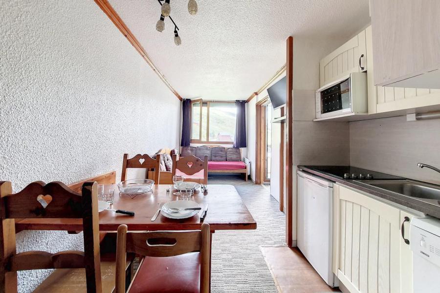 Skiverleih 2-Zimmer-Appartment für 4 Personen (217) - Résidence le Median - Les Menuires - Küche