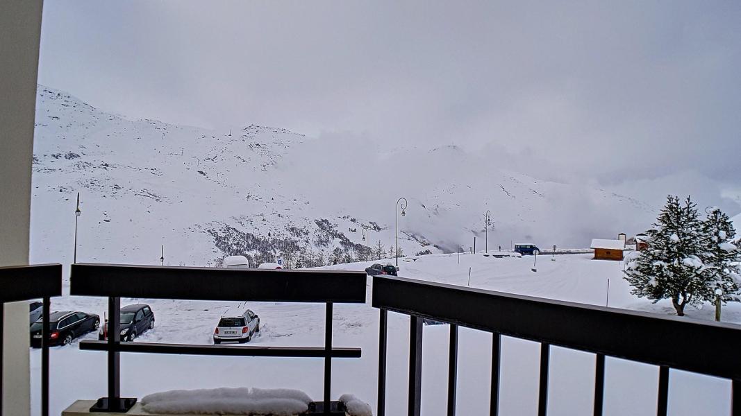 Аренда на лыжном курорте Квартира студия со спальней для 3 чел. (222) - Résidence le Median - Les Menuires - зимой под открытым небом