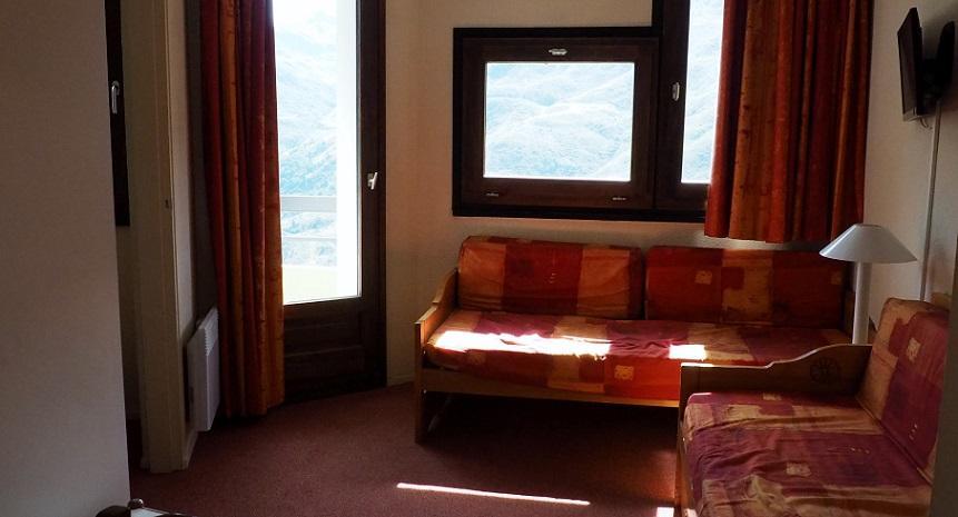Rent in ski resort 2 room apartment 4 people (303) - Résidence le Median - Les Menuires - Inside