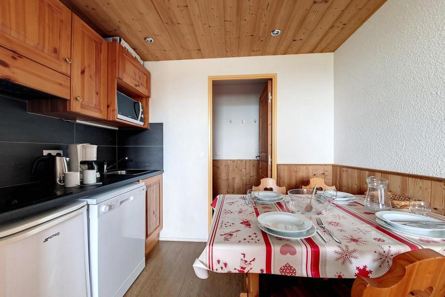 Ski verhuur Appartement 2 kamers 4 personen (218) - Résidence le Median - Les Menuires - Keuken