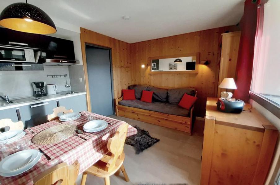 Аренда на лыжном курорте Квартира студия со спальней для 3 чел. (125) - Résidence le Median - Les Menuires - Кухня