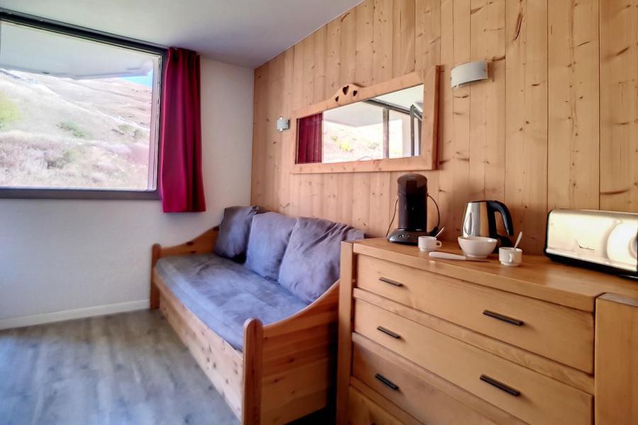Аренда на лыжном курорте Квартира студия со спальней для 3 чел. (207) - Résidence le Median - Les Menuires - Салон