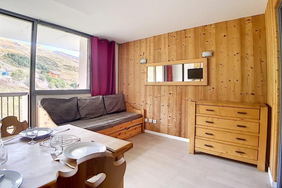 Аренда на лыжном курорте Квартира студия со спальней для 3 чел. (407) - Résidence le Median - Les Menuires - апартаменты
