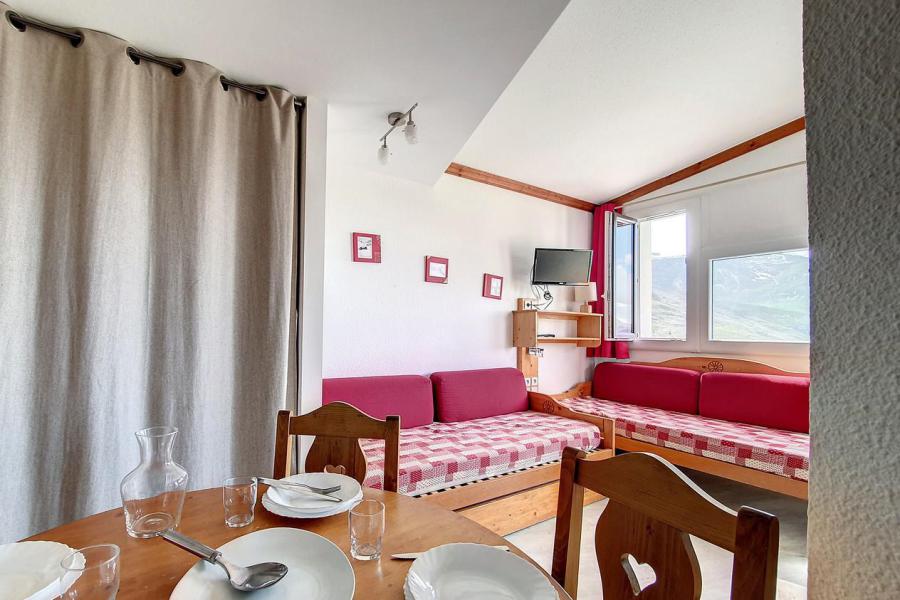 Аренда на лыжном курорте Квартира студия со спальней для 4 чел. (715) - Résidence le Median - Les Menuires - Салон