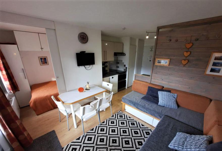 Skiverleih 2-Zimmer-Appartment für 4 Personen (311) - Résidence le Nécou - Les Menuires - Wohnzimmer