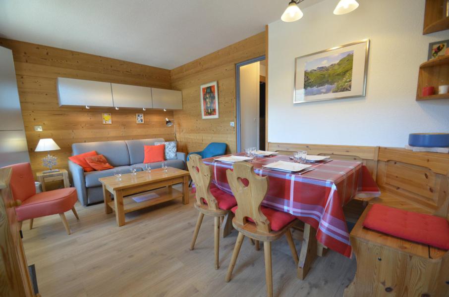 Skiverleih 2-Zimmer-Holzhütte für 5 Personen (616) - Résidence le Nécou - Les Menuires - Wohnzimmer