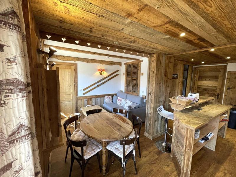 Ski verhuur Appartement 3 kabine kamers 6 personen (N0) - Résidence le Nécou - Les Menuires - Woonkamer