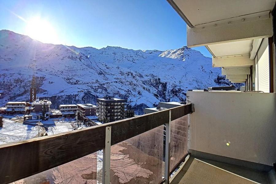 Location au ski Appartement 3 pièces 8 personnes (86) - Résidence le Pelvoux - Les Menuires - Extérieur hiver