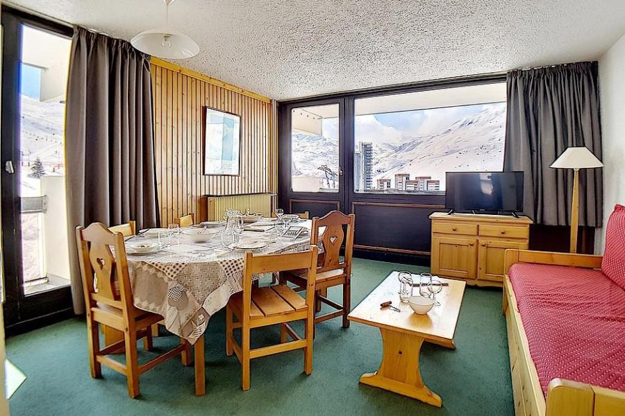 Location au ski Appartement 3 pièces 8 personnes (86) - Résidence le Pelvoux - Les Menuires - Séjour