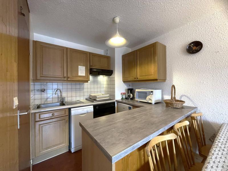 Rent in ski resort 2 room apartment 6 people (21) - Résidence le Pra Coutin - Les Menuires - Kitchen