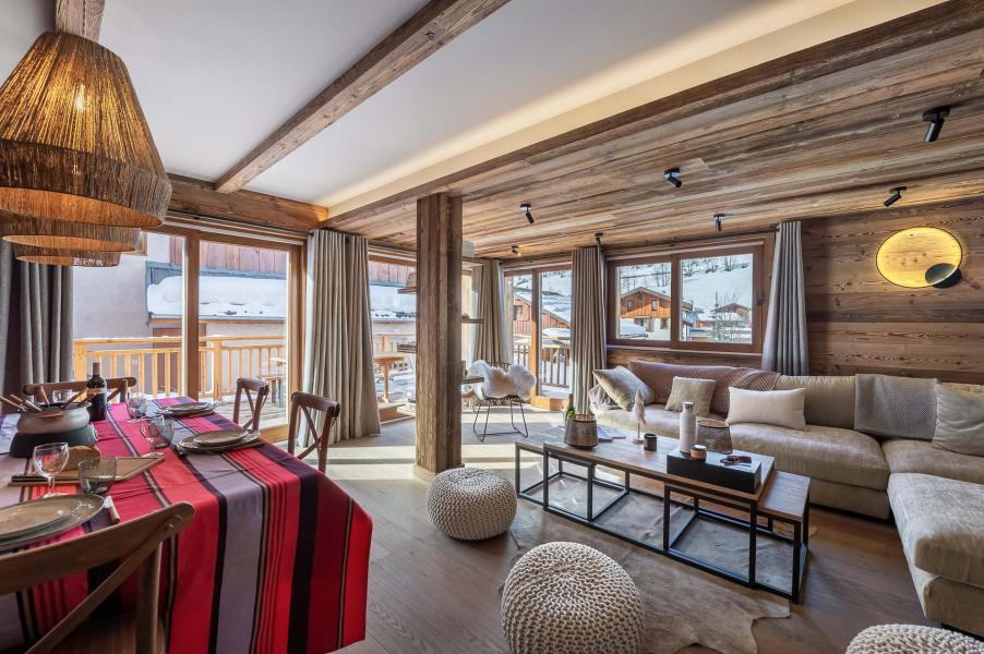 Rent in ski resort 5 room duplex apartment 10 people (KALASI) - Résidence le Rocher - Kalasi - Les Menuires