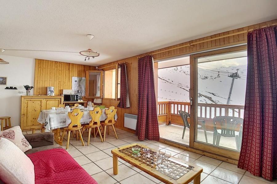 Rent in ski resort 3 room apartment 6 people (4) - Résidence le Tétras Lyre - Les Menuires - Living room