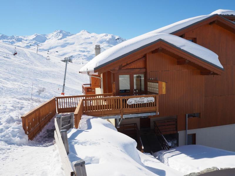 Location au ski Résidence le Tétras Lyre - Les Menuires - Extérieur hiver