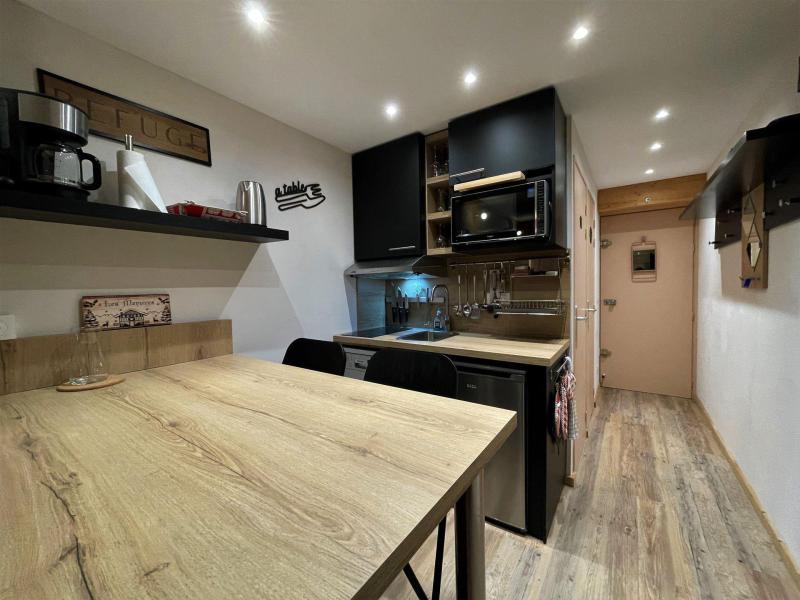 Rent in ski resort 2 room apartment 4 people (325) - Résidence le Villaret - Les Menuires - Kitchen