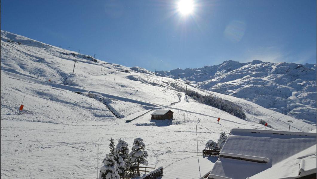 Location au ski Appartement 2 pièces cabine 4 personnes (11) - Résidence les Alpages de Reberty - Les Menuires - Extérieur hiver