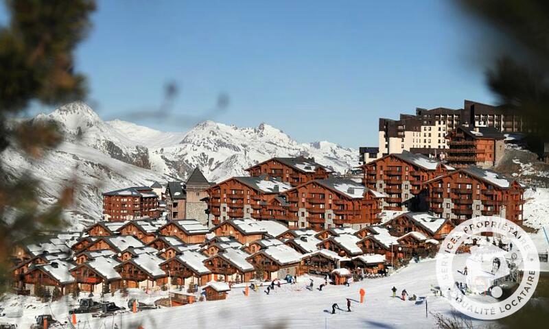 Vacances en montagne Résidence les Alpages de Reberty - Maeva Home - Les Menuires - Extérieur hiver