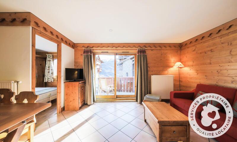 Vacances en montagne Appartement 3 pièces 6 personnes (Sélection 44m²) - Résidence les Alpages de Reberty - Maeva Home - Les Menuires - Extérieur hiver