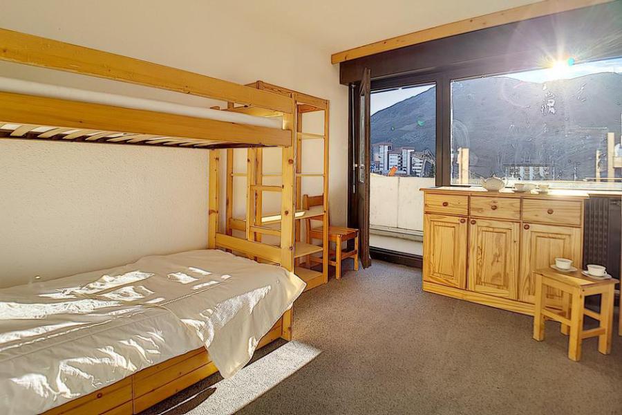 Rent in ski resort 2 room apartment 6 people (115) - Résidence les Aravis - Les Menuires - Bedroom