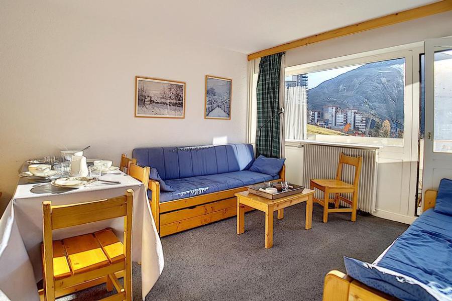 Аренда на лыжном курорте Апартаменты 2 комнат 6 чел. (115) - Résidence les Aravis - Les Menuires - Салон