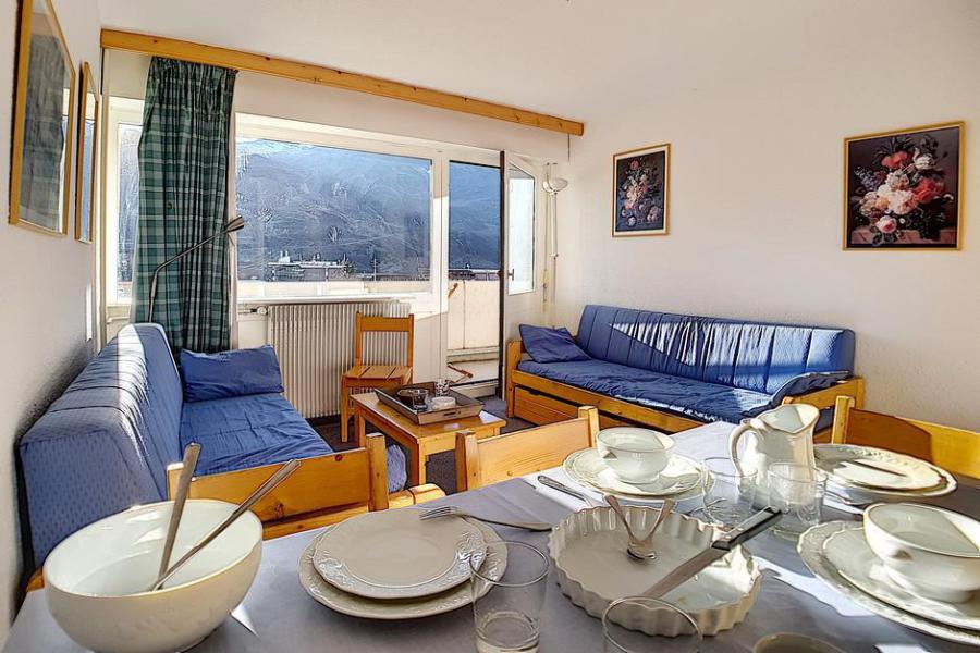Rent in ski resort 2 room apartment 6 people (115) - Résidence les Aravis - Les Menuires - Living room