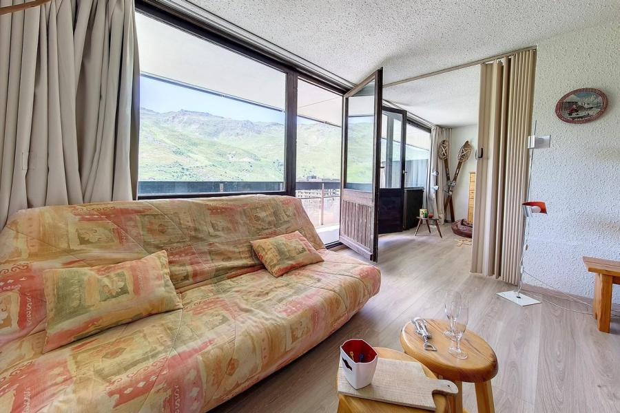 Rent in ski resort 2 room apartment 6 people (417) - Résidence les Aravis - Les Menuires - Living room