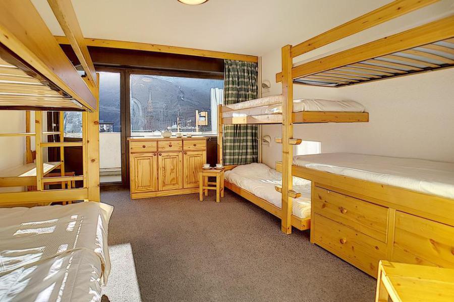 Ski verhuur Appartement 2 kamers 6 personen (115) - Résidence les Aravis - Les Menuires - Kamer