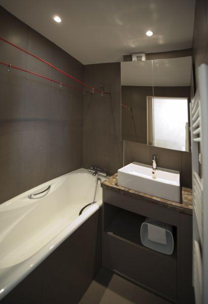 Ski verhuur Appartement 3 kamers 8 personen (520) - Résidence les Aravis - Les Menuires - Woonkamer