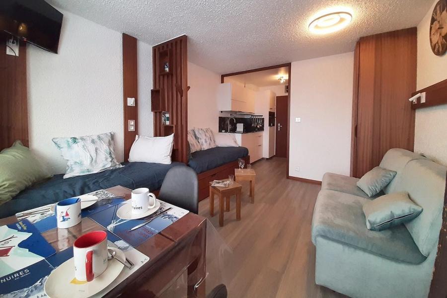 Ski verhuur Studio 3 personen (208) - Résidence les Aravis - Les Menuires - Woonkamer