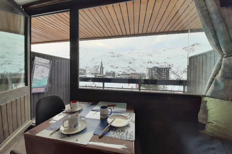 Ski verhuur Studio 3 personen (208) - Résidence les Aravis - Les Menuires - Woonkamer