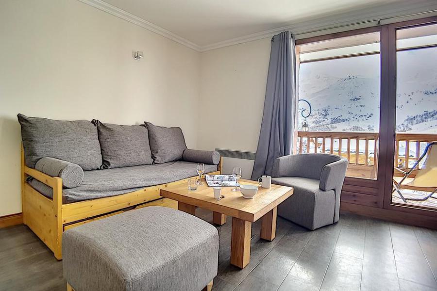 Rent in ski resort 3 room apartment 6 people (24) - Résidence les Cristaux - Les Menuires - Apartment