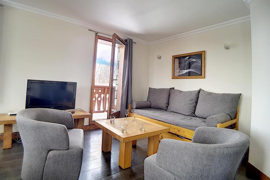 Rent in ski resort 4 room apartment 8 people (22) - Résidence les Cristaux - Les Menuires - Living room