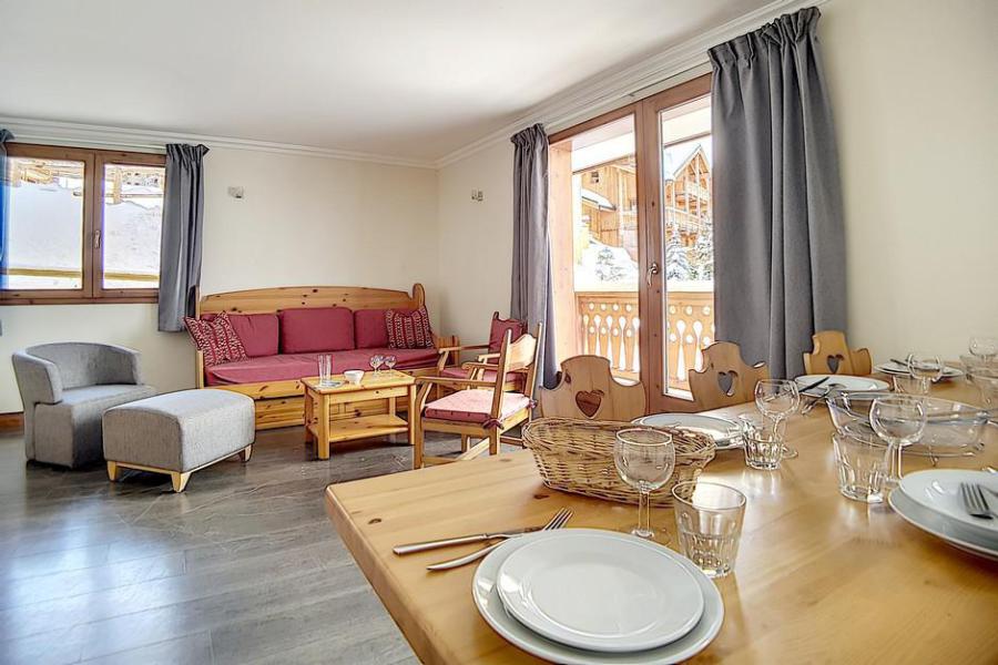 Rent in ski resort 4 room apartment 8 people (23) - Résidence les Cristaux - Les Menuires - Apartment